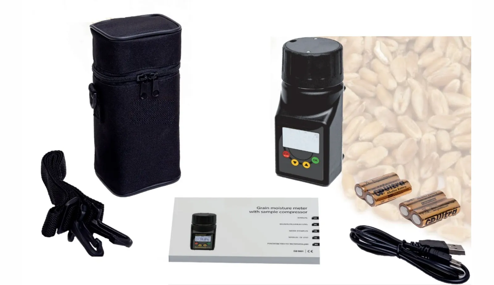 Moisture meter package